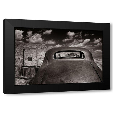 Prairie Home Black Modern Wood Framed Art Print by Perlow, Gary