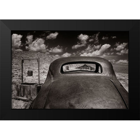 Prairie Home Black Modern Wood Framed Art Print by Perlow, Gary