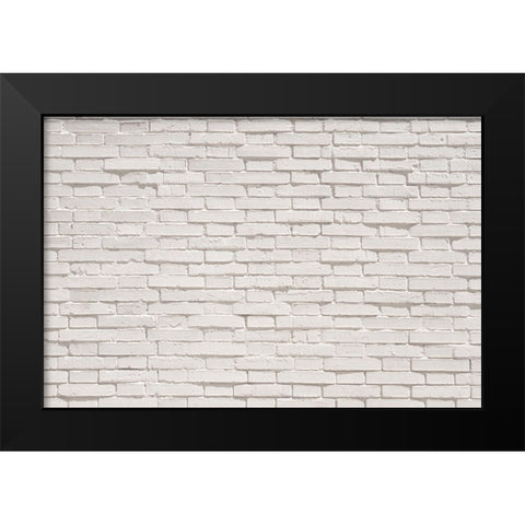 Texture 60 Black Modern Wood Framed Art Print by 1x Studio III