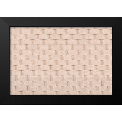 Texture 61 Black Modern Wood Framed Art Print by 1x Studio III