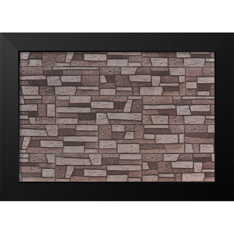 Texture 70 Black Modern Wood Framed Art Print by 1x Studio III