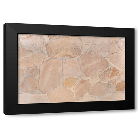 Texture 72 Black Modern Wood Framed Art Print by 1x Studio III