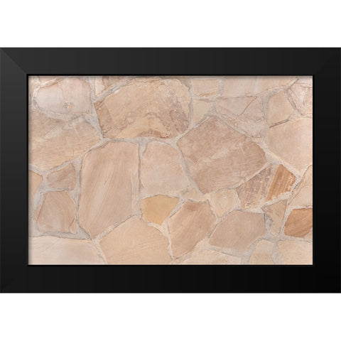 Texture 72 Black Modern Wood Framed Art Print by 1x Studio III