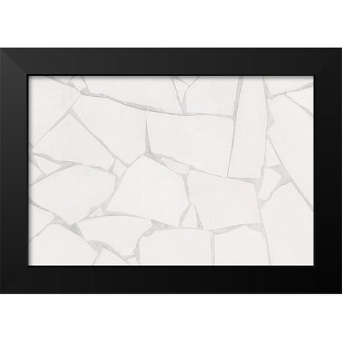 Texture73 Black Modern Wood Framed Art Print by 1x Studio III