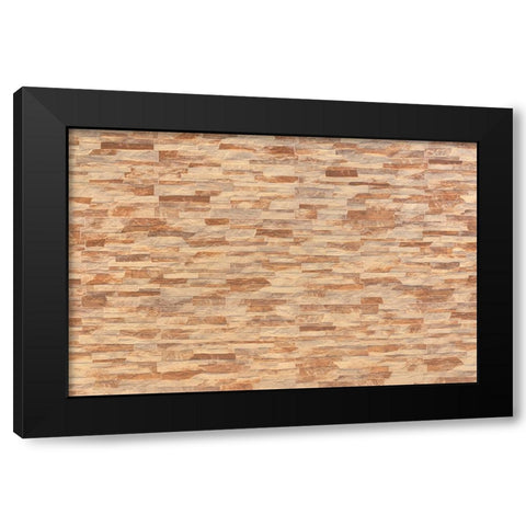 Texture 74 Black Modern Wood Framed Art Print by 1x Studio III