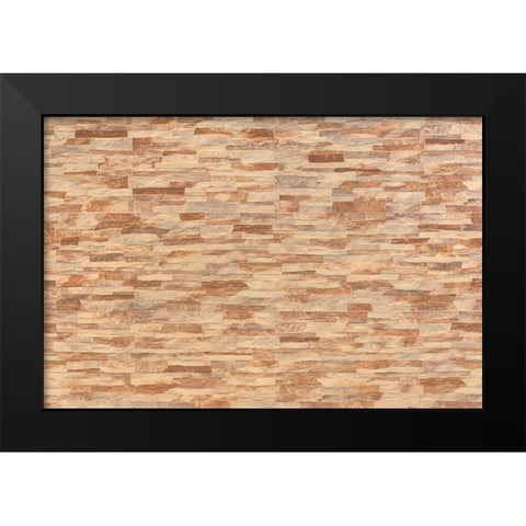 Texture 74 Black Modern Wood Framed Art Print by 1x Studio III