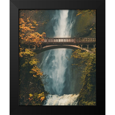 RIVendell Irl Black Modern Wood Framed Art Print by Pournader, Behdad