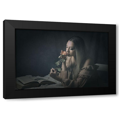 The Scent Of Memory Black Modern Wood Framed Art Print with Double Matting by Franke, Ruth