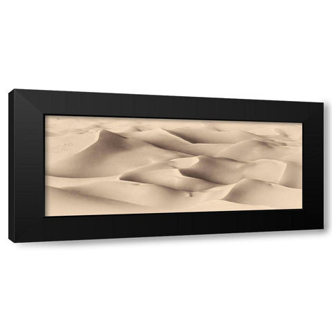 Art of sand III Black Modern Wood Framed Art Print by Mao, Dianne