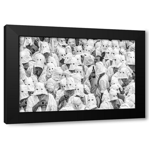 Religion_1 Black Modern Wood Framed Art Print by Maglione, Raffaele