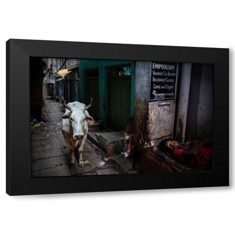 Interludes IV - A Photo Collection Black Modern Wood Framed Art Print by Steverson, Michael
