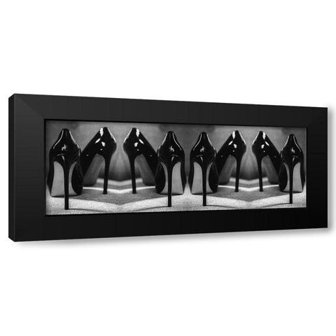 ROW Black Modern Wood Framed Art Print with Double Matting by Schottstaedt, Erik