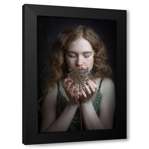 Natural Black Modern Wood Framed Art Print by Franke, Ruth