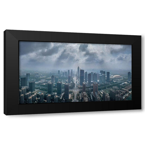 After The Storm Black Modern Wood Framed Art Print with Double Matting by Yu Wu, Irene