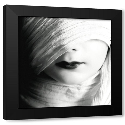 Dream Black Modern Wood Framed Art Print by Nodeh, Mostafa