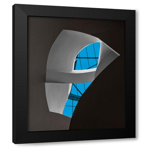 Architecture - Guggenheim Museum-Bilbao - Spain Black Modern Wood Framed Art Print by Orbach, Arnon