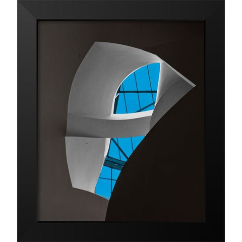 Architecture - Guggenheim Museum-Bilbao - Spain Black Modern Wood Framed Art Print by Orbach, Arnon
