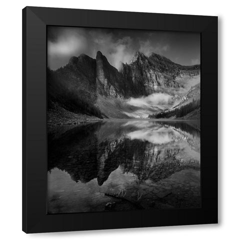 After A Rain Black Modern Wood Framed Art Print by Li, Bing