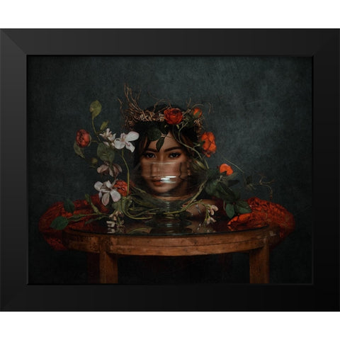 A Different Way Black Modern Wood Framed Art Print by Abdillah, Djayent