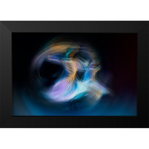 Untitled Black Modern Wood Framed Art Print by Shawki, Mohamed