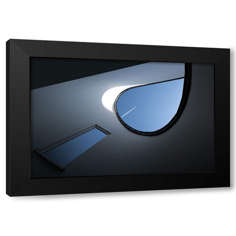 High In The Sky Black Modern Wood Framed Art Print with Double Matting by Endermann, Rolf