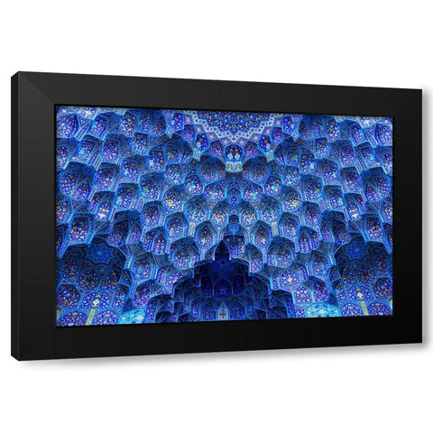 The miracle of architecture Black Modern Wood Framed Art Print by Mohammad Hossein, Hamid