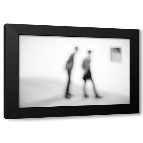 In The Art Gallery Black Modern Wood Framed Art Print with Double Matting by Schleicher-Schwarz, Roswitha