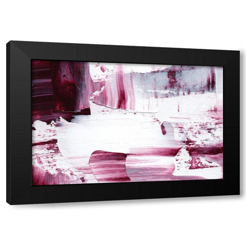 Paradox No 2 Black Modern Wood Framed Art Print by Uplusmestudio