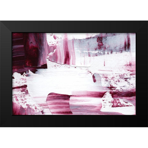 Paradox No 2 Black Modern Wood Framed Art Print by Uplusmestudio