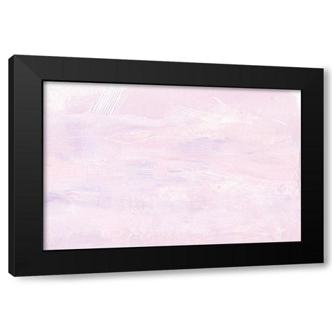 Pastel Flow No 1 Black Modern Wood Framed Art Print by Uplusmestudio