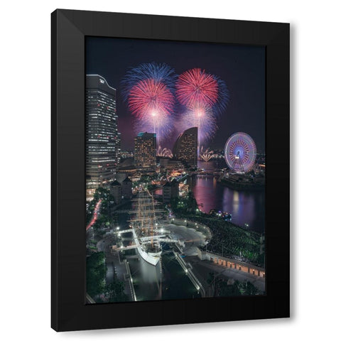 A Midsummer NightS Dream Black Modern Wood Framed Art Print by Senshu, Akemi