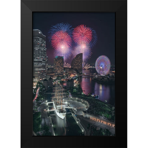 A Midsummer NightS Dream Black Modern Wood Framed Art Print by Senshu, Akemi