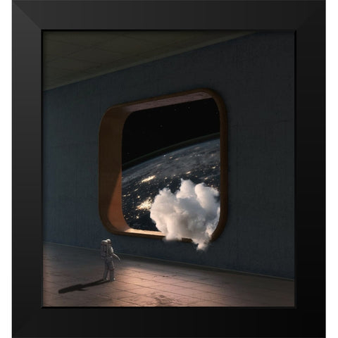AmÂ‚EÂÂ™CÂšÂ„AeÂ—PeÂ—A Black Modern Wood Framed Art Print by CVV