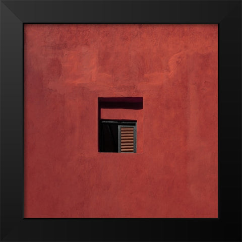 Urban Abstract Black Modern Wood Framed Art Print by Schuster, Inge