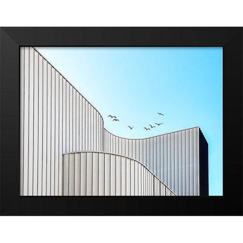 Teatro Verdi II Black Modern Wood Framed Art Print by Richter, Regine