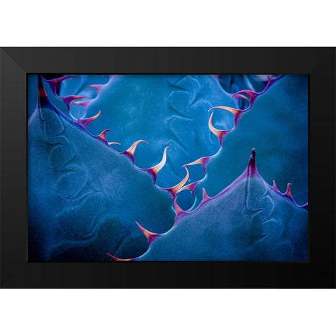 Untitled Black Modern Wood Framed Art Print by Pandya, Hardik