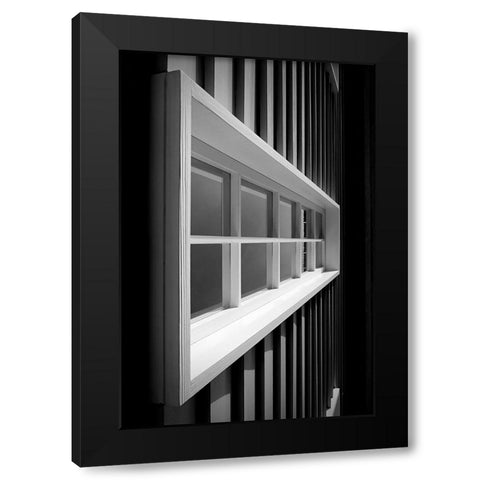 From Left To Right [1] Black Modern Wood Framed Art Print with Double Matting by Parola, Roberto