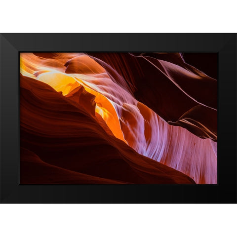 Nature Magic Black Modern Wood Framed Art Print by Tan, June