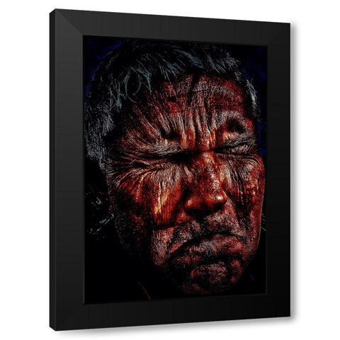 Mnd - Mug For Today Black Modern Wood Framed Art Print by Pakula, Jacek