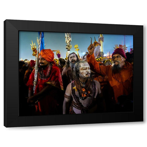 Clans III - A Photo Collection Black Modern Wood Framed Art Print by Steverson, Michael