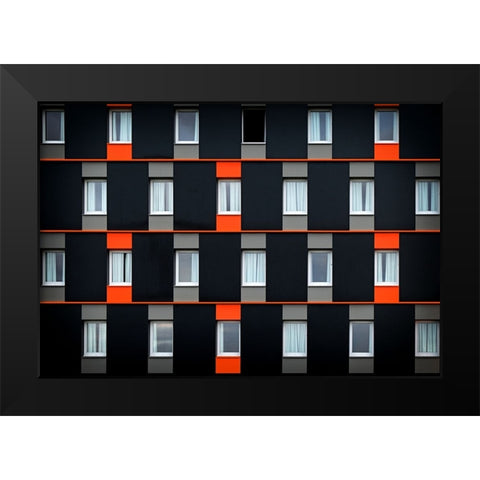 4 X 6  2 Black Modern Wood Framed Art Print by Parola, Roberto