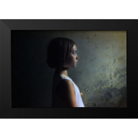 Growing Up Black Modern Wood Framed Art Print by Manini, Filippo