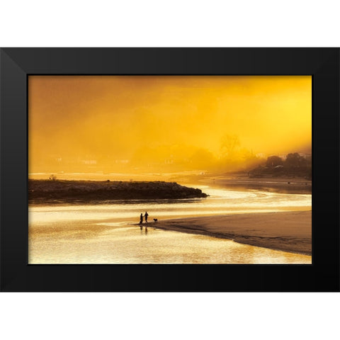 Perfec Day Black Modern Wood Framed Art Print by Concepcion Alvarado, Jesus