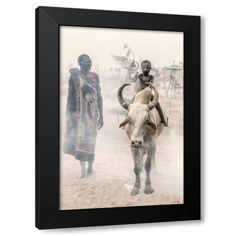 An Inimitable Bond Black Modern Wood Framed Art Print by Cole, Trevor