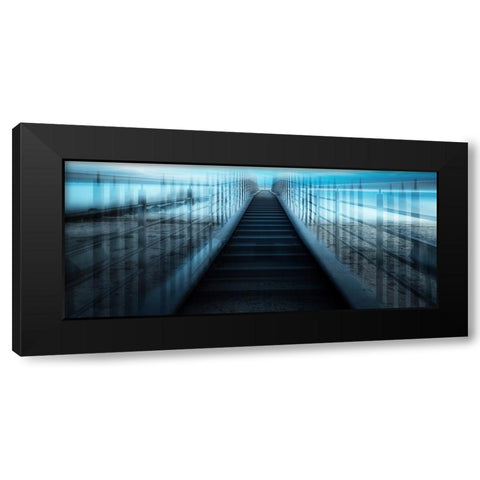 Andattheend... Black Modern Wood Framed Art Print by Mus, Jurgen
