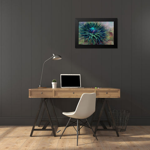 Twilight Black Modern Wood Framed Art Print by Parker, Jacky