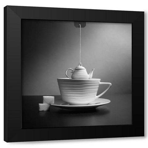 Untitled Black Modern Wood Framed Art Print by Ivanova, Victoria