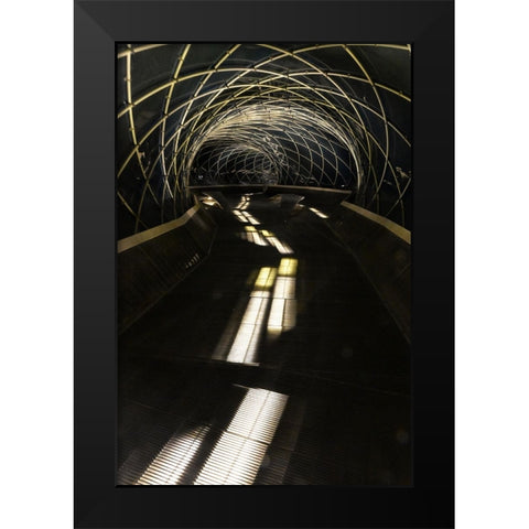 Anyang Art Park Black Modern Wood Framed Art Print by Young Choi, Mi