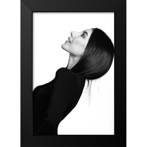Untitled Black Modern Wood Framed Art Print by Tejada, Cesar
