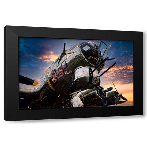 Sentimental Journey Black Modern Wood Framed Art Print with Double Matting by Mccleave, Thomas